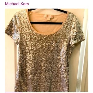 Michael Kors Sequin Top